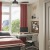 bedroom with a large window